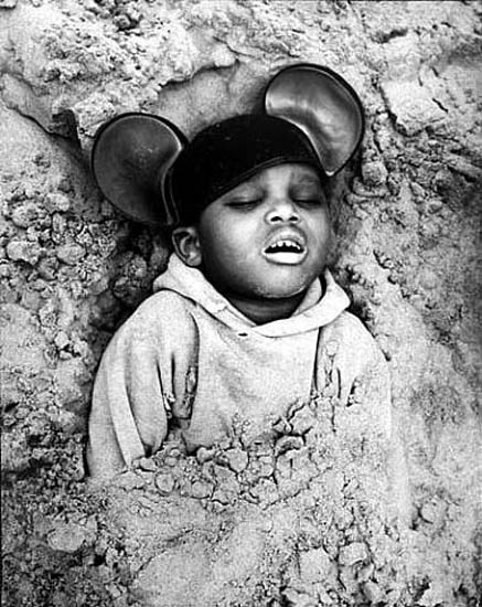 Boy in Mickey Mouse Hat, Coney Island, NY Boy in Mickey Mouse Hat, Coney Island, NY