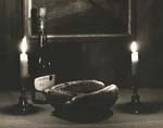 George A. Eisenman - Candles, Ripe Bananas and a Bottle of Beaujolais Still Life
Click for more Images