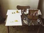 David Hockney - Untitled (Still Life with Painting and Fruit)
Click for more Images
