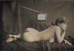 Charlie Schreiner - Libby (Female Nude with Television)
Click for more Images