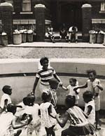 Arthur Tress - Experimental Street Park, Black Children Dance While Parents Watch, Brooklyn
Click for more Images