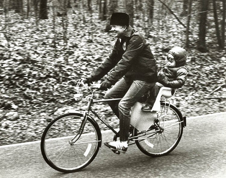 Ride with Grandpa (President Jimmy Carter and Grandson Jason)