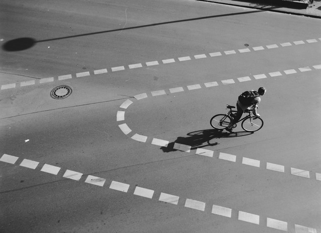 Bicycling Outside the Dotted Line, Berlin