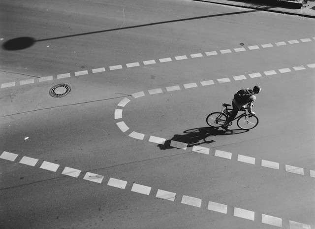 Bicycling Outside the Dotted Line, Berlin Bicycling Outside the Dotted Line, Berlin