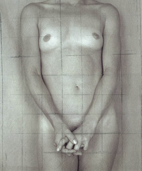 Untitled (Sylvia with Grid, Large Version on Rice Paper) Untitled (Sylvia with Grid, Large Version on Rice Paper)
