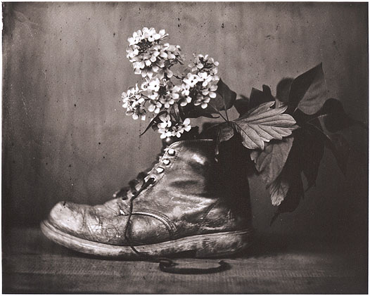Boots with Flowers