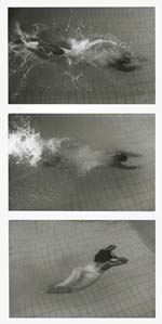Anonymous - Three-Part Series of a Fully Clothed Woman Diving in Water
Click for more Images
